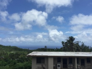 View from our front window