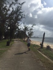 John Running on the Trail
