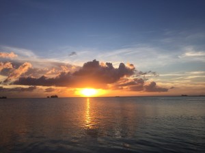 Sunset at Fiesta Beach