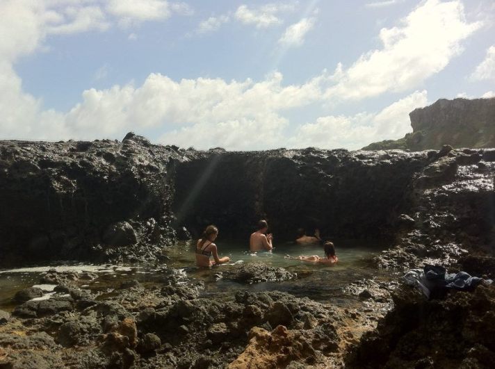 Group in Tidal Pool