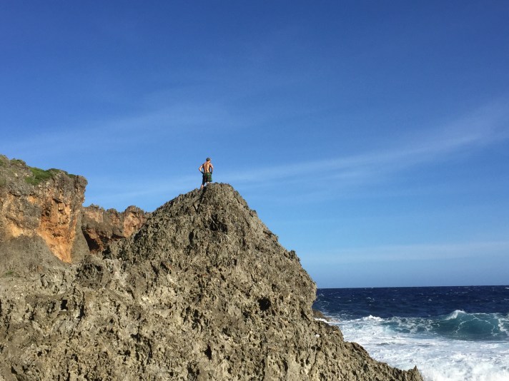 John on Rock at OMBTS