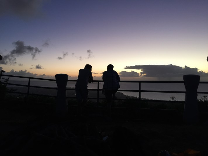 Stephen and John on Mt Tap