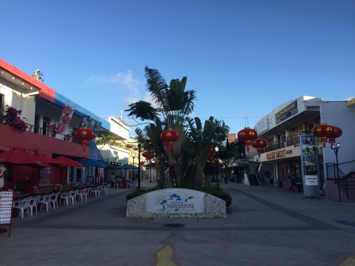Plaza with Decorations